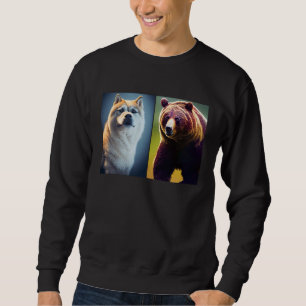Sudadera Enfermedad del Oso Animal Salvaje de Guay y del Hu