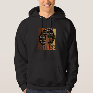 Sudadera Enfermera a afro melanin Guay historia negra