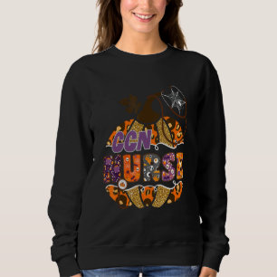 Sudadera Enfermera Ccn Estetoscopio Leopardo Halloween Cala