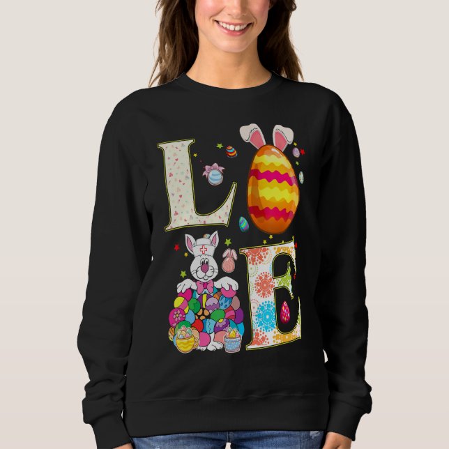Sudadera Enfermera Con Huevos Estetioscopio Con Scrubs Ea (Anverso)