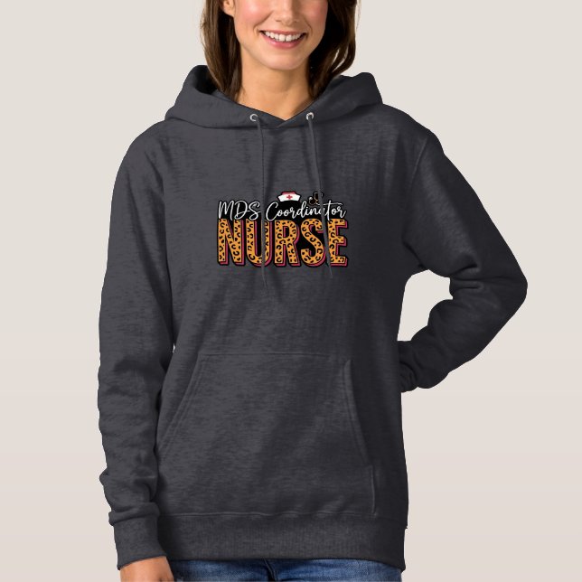 Sudadera Enfermera Coordinadora de MDS Diseño de Camiseta d (Anverso)