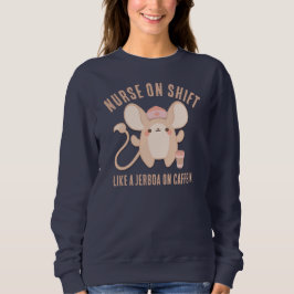 Sudadera ENFERMERA CORTA EN CAMBIO Café Jerboa
