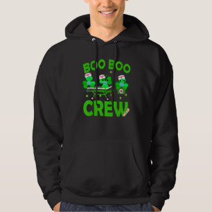 Sudadera Enfermera de Boo Boo de St Patrick S Day Shamrock 