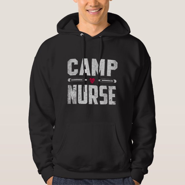 Sudadera Enfermera de campamento RN Enfermería Campamento d (Anverso)