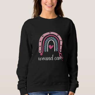 Sudadera Enfermera de cuidado de heridas Rainbow