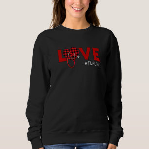 Sudadera Enfermera De Enfermería De Enfermería De Corazón D