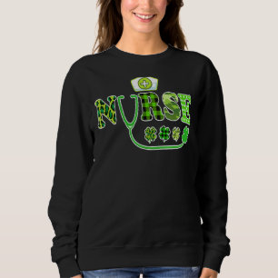 Sudadera Enfermera de Enfermería del Día de San Patricio