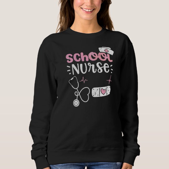 Sudadera Enfermera de Enfermería Escolar (Anverso)