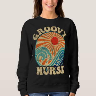 Sudadera Enfermera de Groovy Enfermería estética de los año