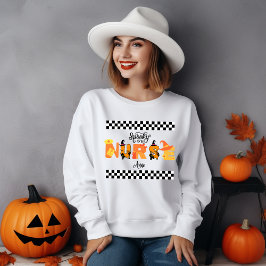 Sudadera Enfermera de Halloween Fanáticos de Apreciación