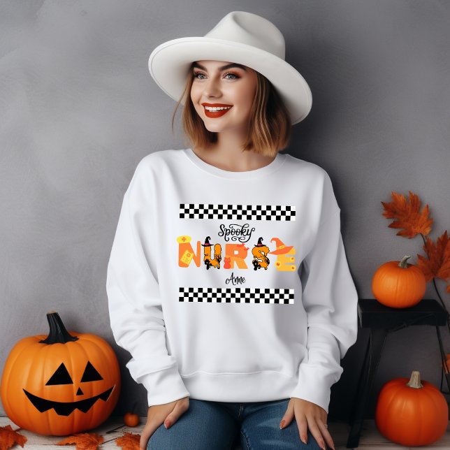 Sudadera Enfermera de Halloween Fanáticos de Apreciación (Subido por el creador)