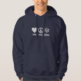 Sudadera Enfermera de la paz del amor