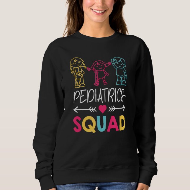 Sudadera Enfermera de pediatría (Anverso)