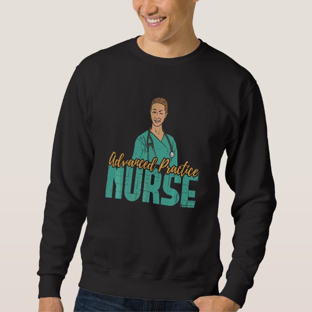 Sudadera Enfermera de Práctica Avanzada Enfermeras APRN (Anverso)