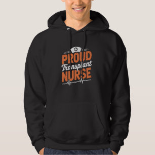 Sudadera Enfermera de trasplante de corazón Diseño Enfermer
