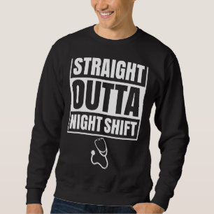 Sudadera Enfermera de turno nocturno de salida directa Enfe