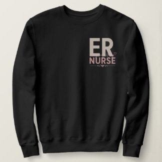 Sudadera Enfermera de Urgencias Retro Fuerte Emergencia