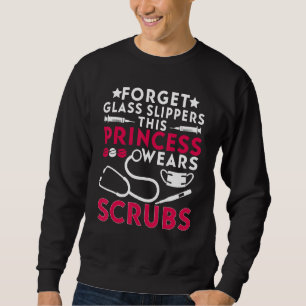 Sudadera Enfermera Diciendo A Las Mujeres Que Esta Princesa