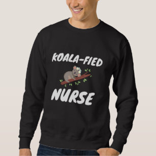 Sudadera Enfermera divertida, enfermera calificada, Lpn Koa