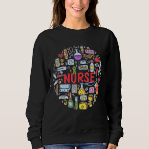 Sudadera Enfermera Enfermería de amor Estudiante Rn Life Gr