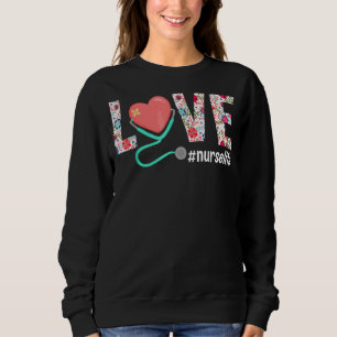 Sudadera Enfermera Enfermería de Vida Clínica Rn Lpn Enferm