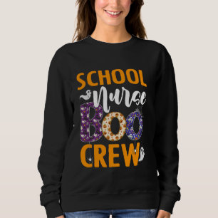 Sudadera Enfermera escolar Boo Crew Sasuy Enfermera Fantasm