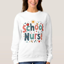 Sudadera Enfermera Escolar Caprichosa – Estilo Divertido y