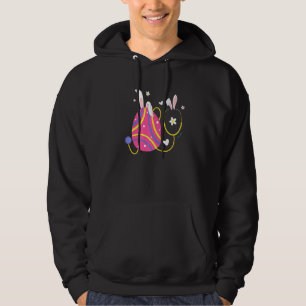 Sudadera Enfermera estetioscopio Día de Pascua Rabbit Oreja