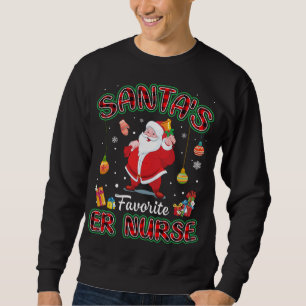 Sudadera Enfermera favorita de Santa Cruz de Santa Roja
