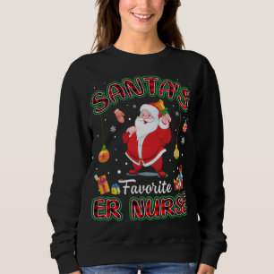 Sudadera Enfermera favorita de Santa Cruz de Santa Roja