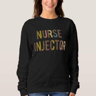 Sudadera Enfermera Inyectadora Enfermera Artista de relleno