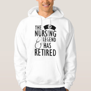 Sudadera Enfermera jubilada - La leyenda de la enfermería s