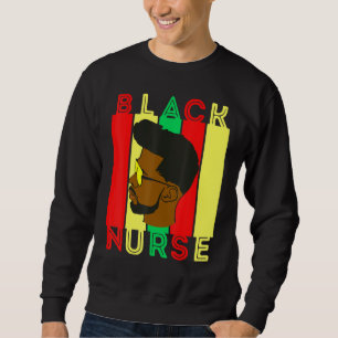Sudadera Enfermera negra Enfermeras Melanin Hombres Padre H