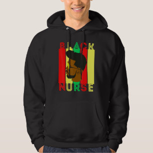 Sudadera Enfermera negra Enfermeras Melanin Hombres Padre H