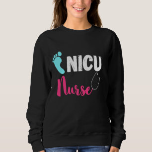 Sudadera Enfermera Nicu Bebé Recién Nacido Cuidado Intensiv