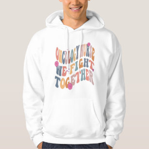 Sudadera Enfermera oncológica Groovy Enfermera Retro Heme O