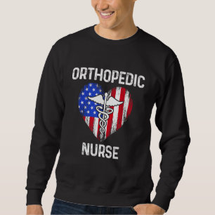 Sudadera Enfermera ortopédica Enfermería ortostática Rn