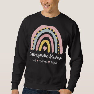 Sudadera Enfermera ortopédica motivación para curar inspira