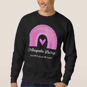 Sudadera Enfermera ortopédica motivación para curar inspira