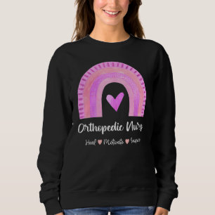 Sudadera Enfermera Ortopédica Sana Motiva Inspira Boho Arco