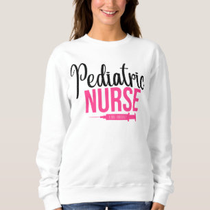 Sudadera Enfermera pediátrica Graciosa Camiseta Regalo