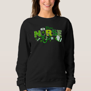 Sudadera Enfermera Picu St Patricks Day Love Stethoscope Rn