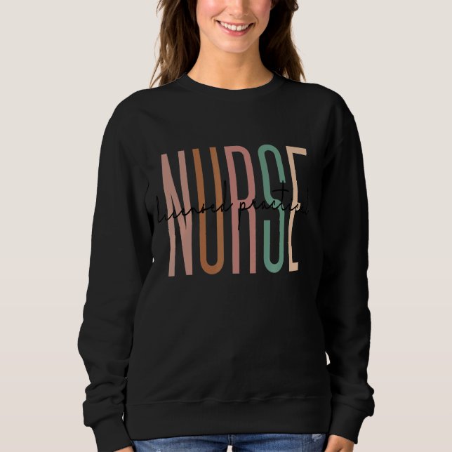 Sudadera Enfermera Práctica Licenciada Lpn Reconocimiento D (Anverso)