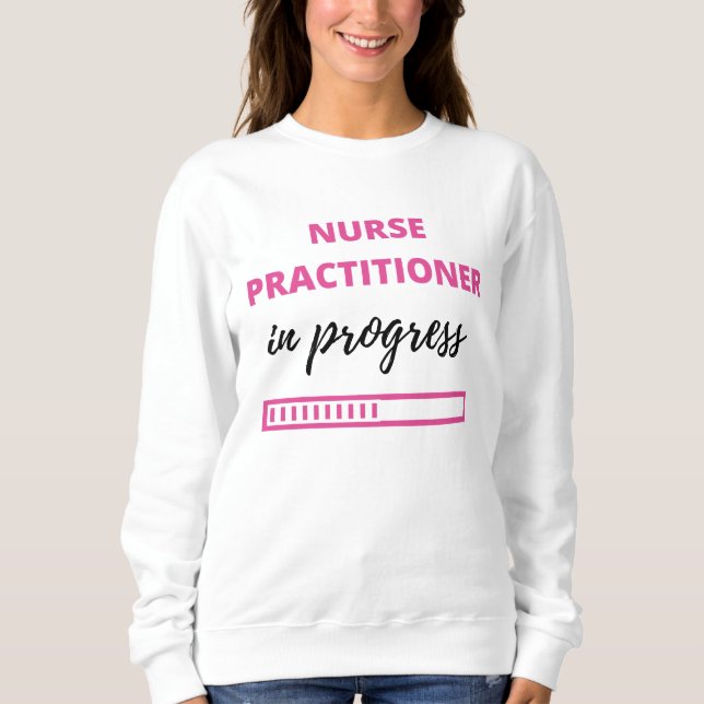 Sudadera Enfermera Profesional En Curso 2 (Anverso)
