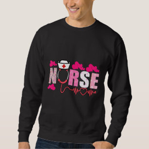 Sudadera Enfermera Stethoscope Amor Cuto