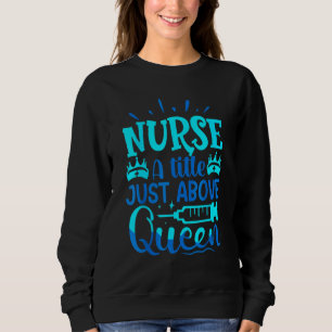 Sudadera Enfermera Un Poco Por Encima De Los Tees De La Rei