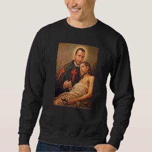 Sudadera enfermeras católicas del santo patrón San Camilo d