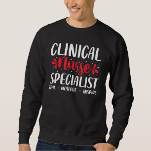 Sudadera Enfermeras Clínicas Especializadas Amor Inspire Cu