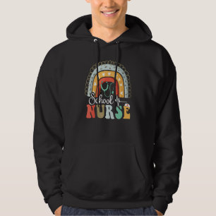 Sudadera Enfermería Arcoíris Primer Día de Escuela Enfermer
