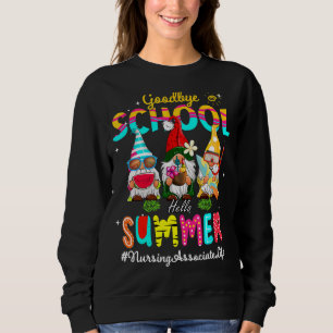 Sudadera Enfermería Asociada Gnome Adios Escolar